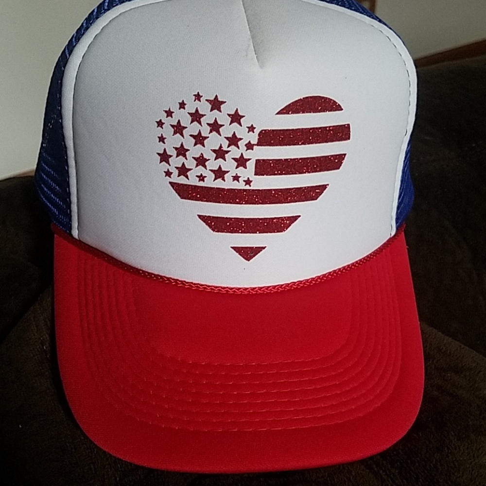Patriotic trucker hat